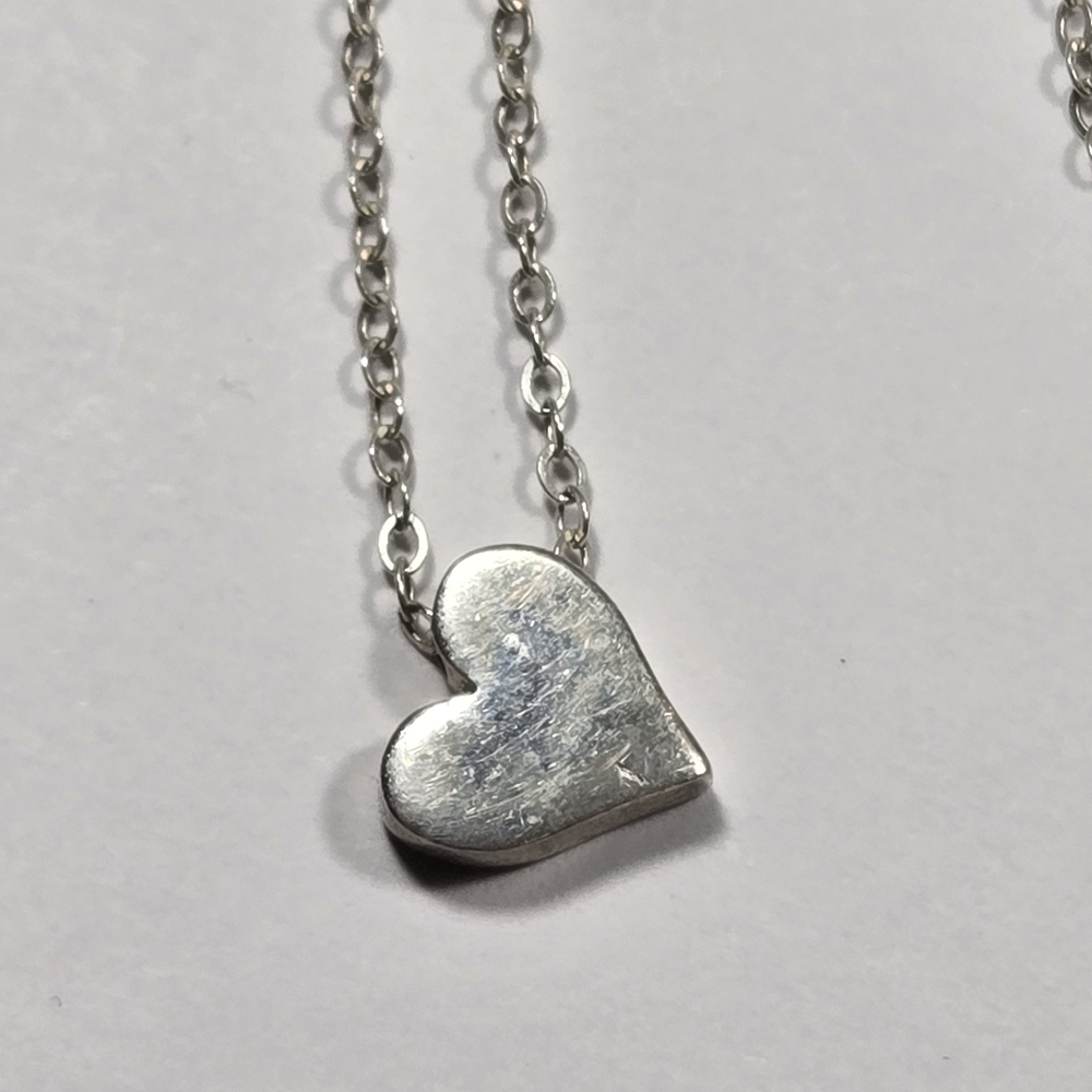 925 Silver Heart Necklace Payton Jewelry